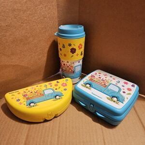 Tupperware Spring Lunch Set